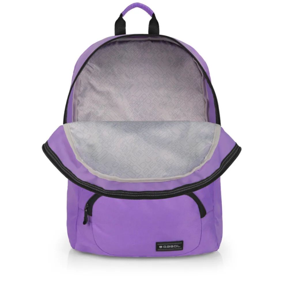 Mochila + Estuche GABOL TRIPLE LILA