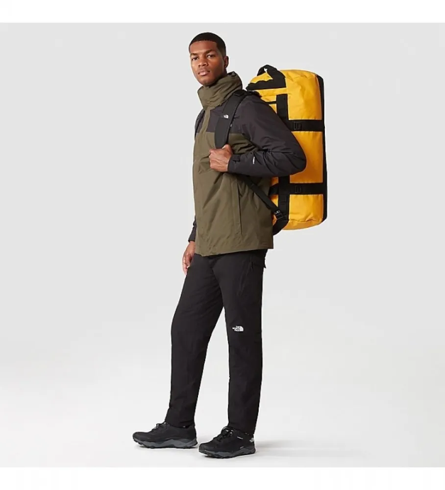 Yellow Base Camp Duffel Backpack