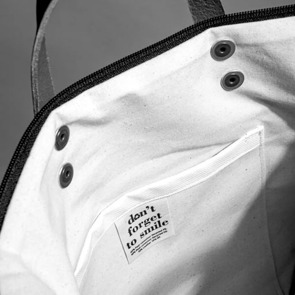 Canvas Outlet Book Holder Backpack