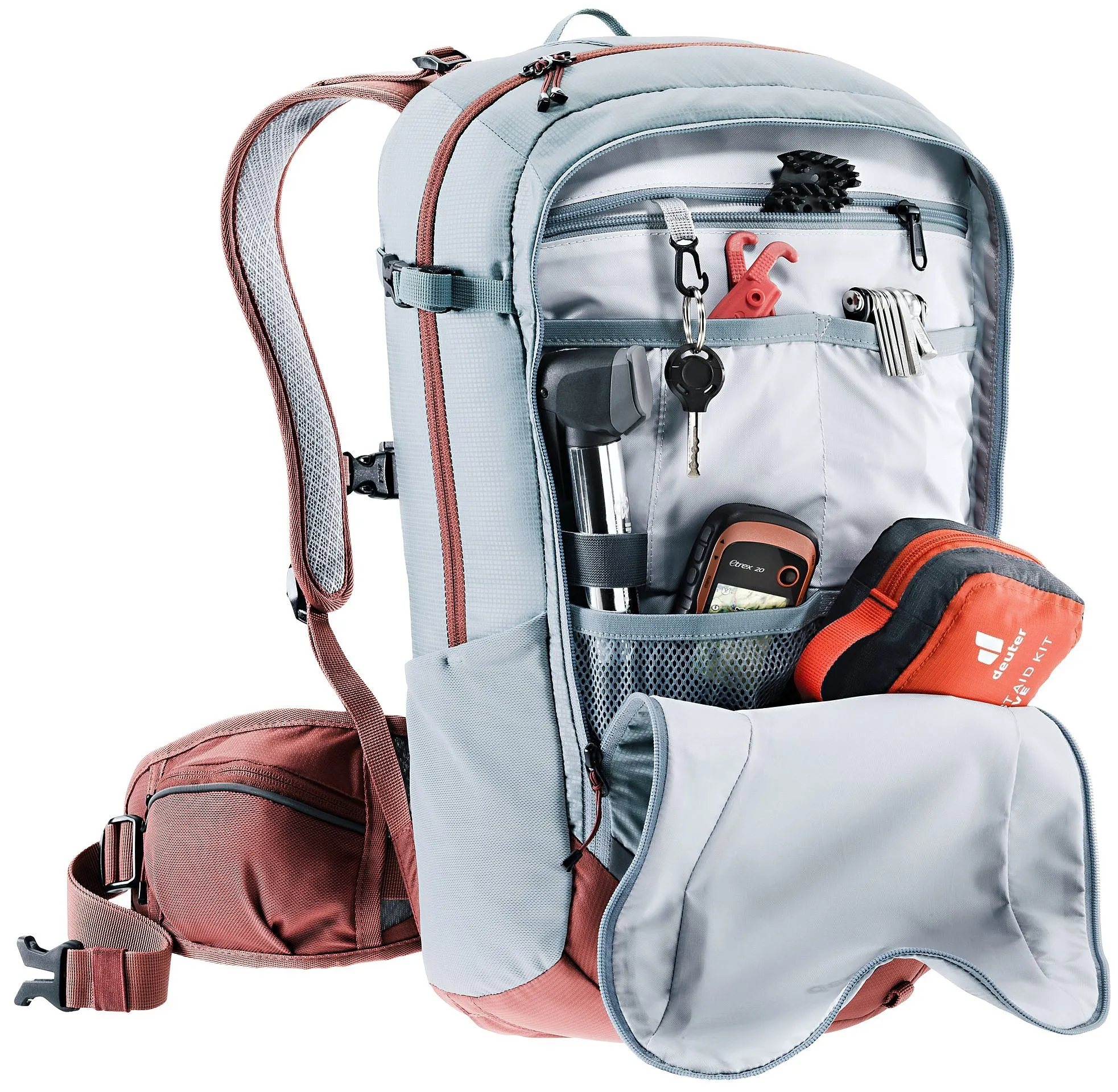 MOCHILA DEUTER FLYT 18 SL  DUSK/REDWOOD  WOMEN´S