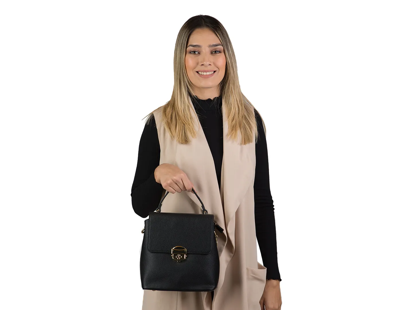 Mochila Jaime Ibiza Raices Color Negro
