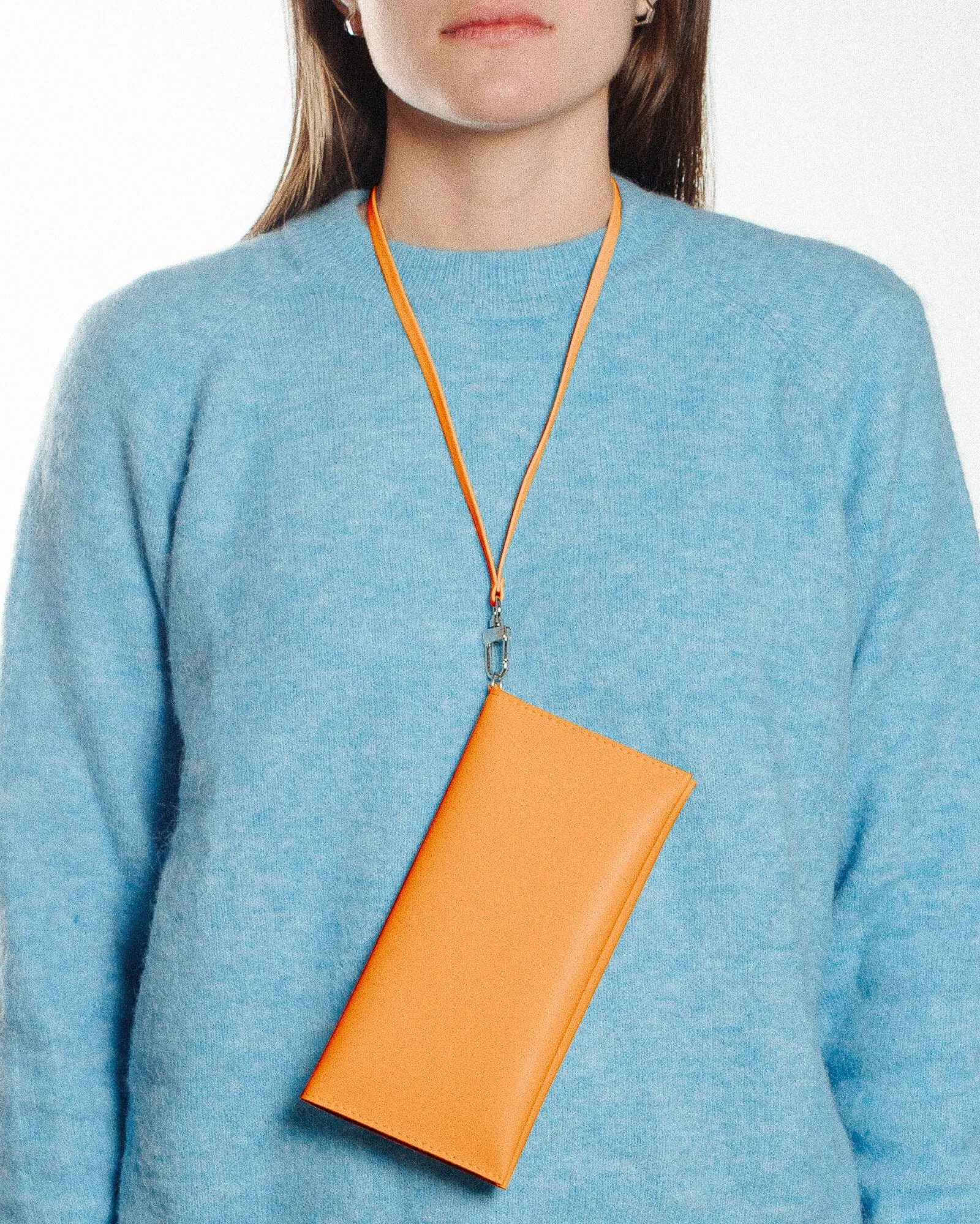 Orange Monedero Flat