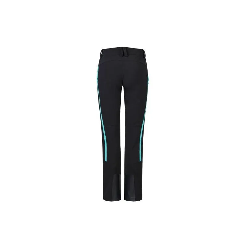MONTURA TRACE PANTS  WOMEN'S BACKCOUNTRY SKIING TROUSERS (DEEP BLUE/MANDARINO)