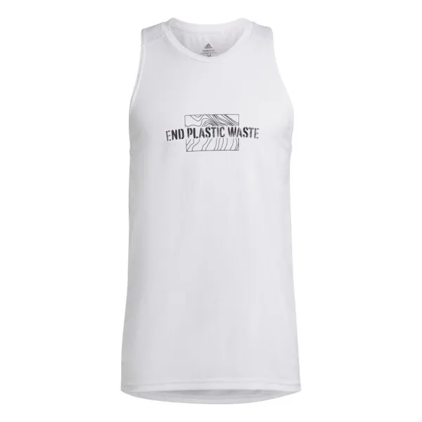 ADIDAS OWN THE RUN TANK TOP  WHITE