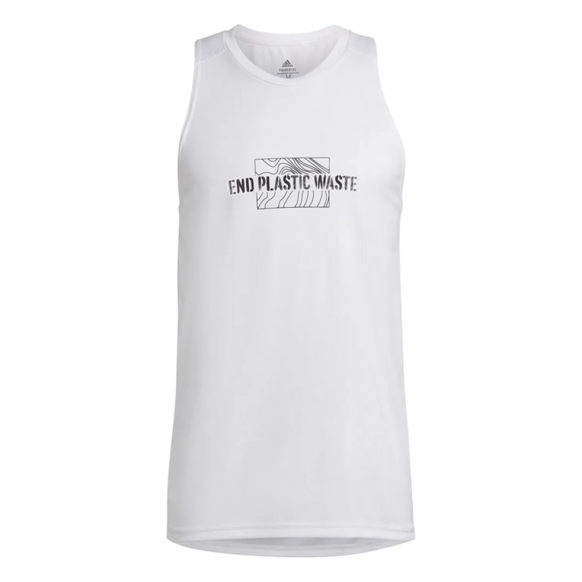 ADIDAS OWN THE RUN TANK TOP  WHITE
