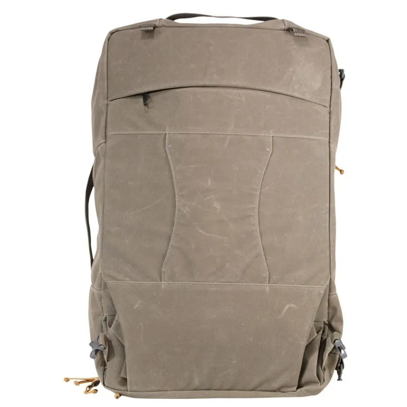 MYSTERY RANCH MISSION ROVER 45  WAX COATED TRAVEL BAG