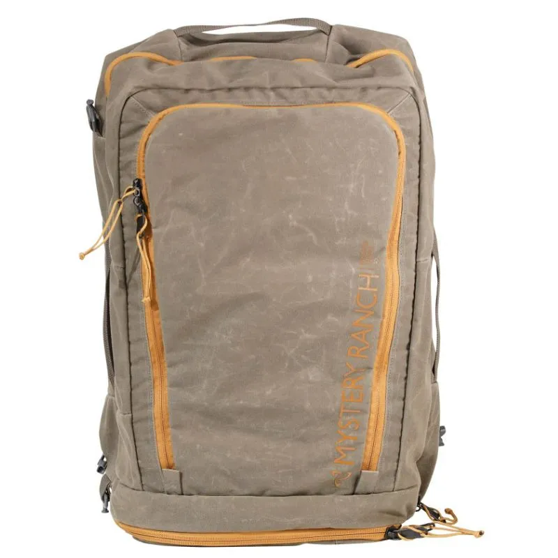 MYSTERY RANCH MISSION ROVER 45  WAX COATED TRAVEL BAG