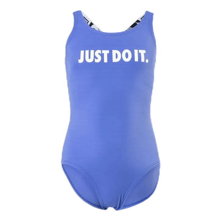 Natación Nike Crossback One Piece Junior Blue