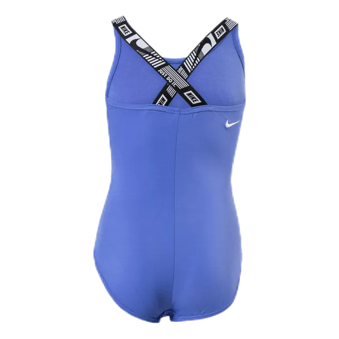 Natación Nike Crossback One Piece Junior Blue