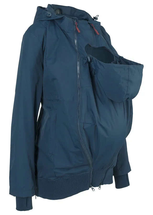 NAVY BABYWEARING JACKET/MATERNITY COAT  ONE RESULT