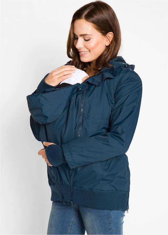 NAVY BABYWEARING JACKET/MATERNITY COAT  ONE RESULT