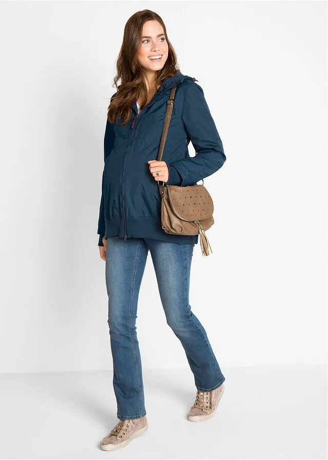 NAVY BABYWEARING JACKET/MATERNITY COAT  ONE RESULT
