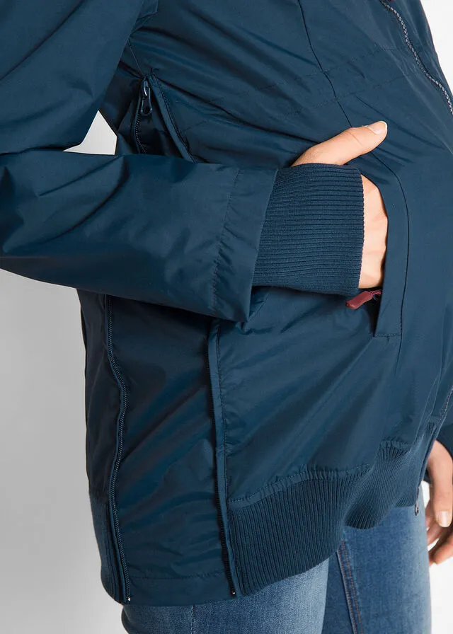 NAVY BABYWEARING JACKET/MATERNITY COAT  ONE RESULT