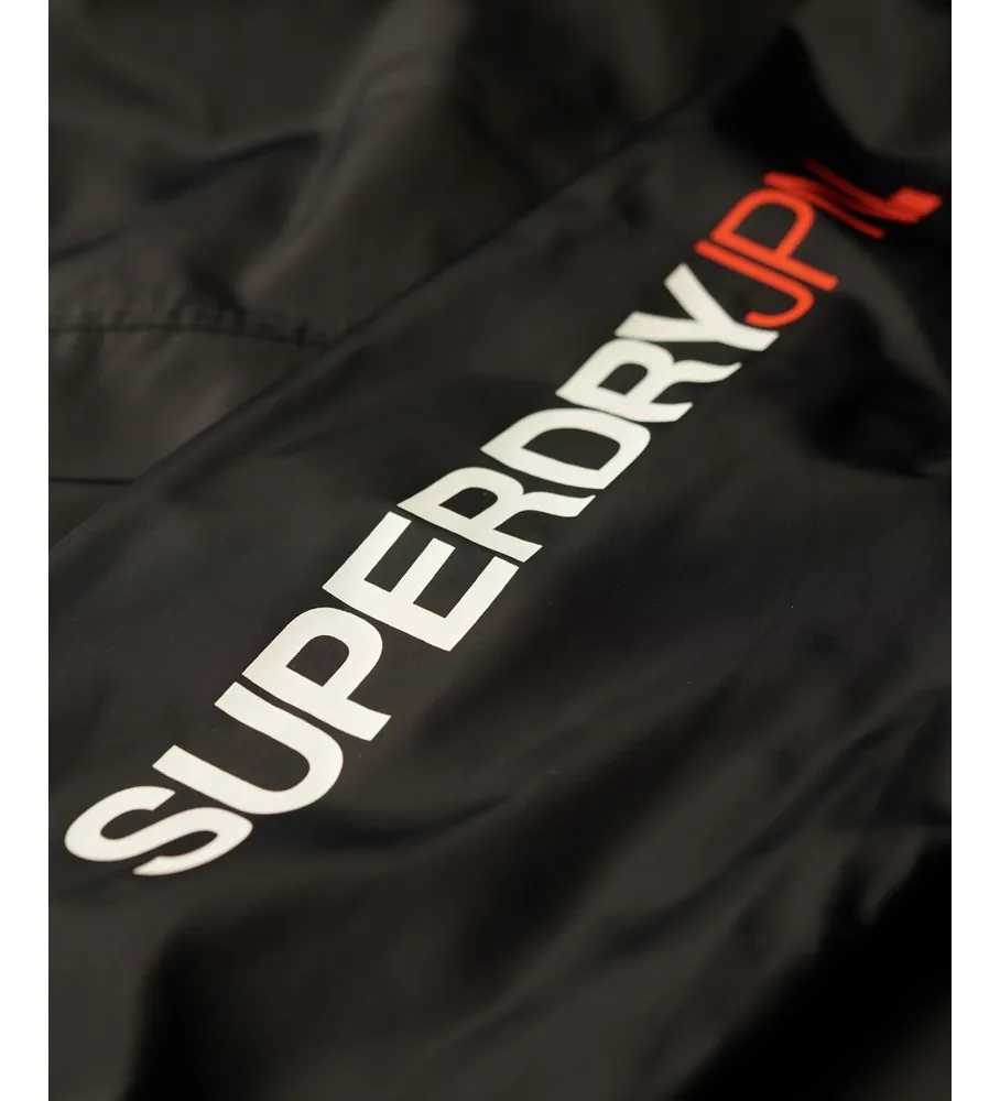 Navy Windbreaker Jacket