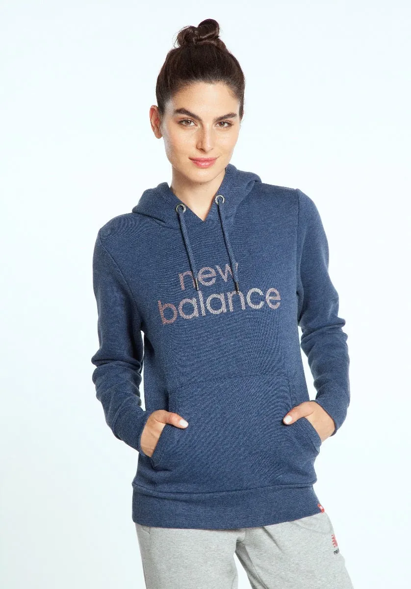 New Balance Urban Womens Blue Hoodie