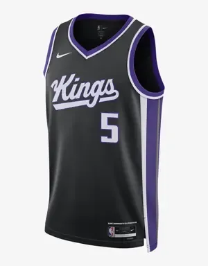 Nike De Aaron Fox Sacramento Kings 2023 24 Icon Edition