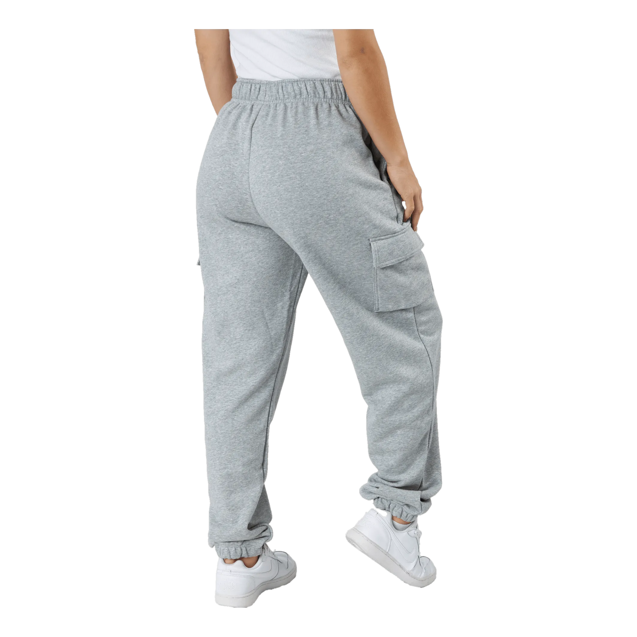 Nike Nike Sportswear Club Fleece Wo Dk Grey Heather/white