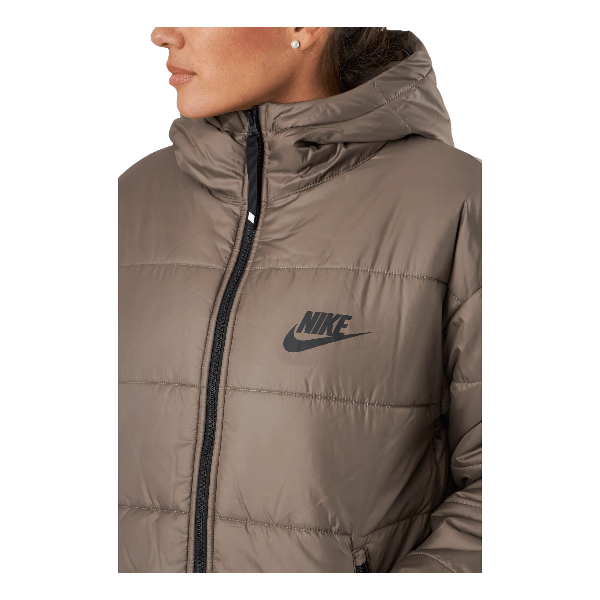 NIKE SPORTSWEAR THERMAFIT REP OLIVE GREY BLACK BLACK