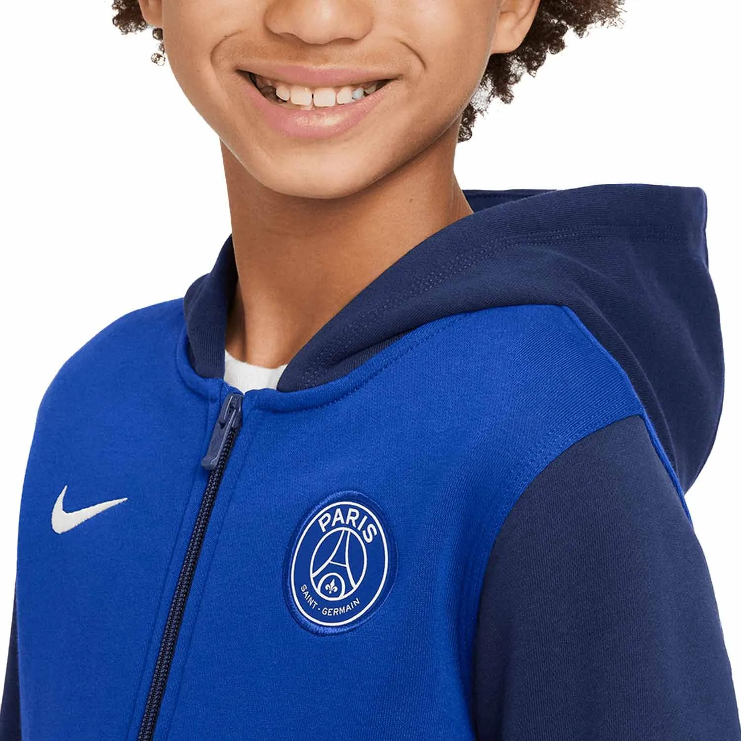 Nike PSG niños Hoodie Club UCL chaqueta