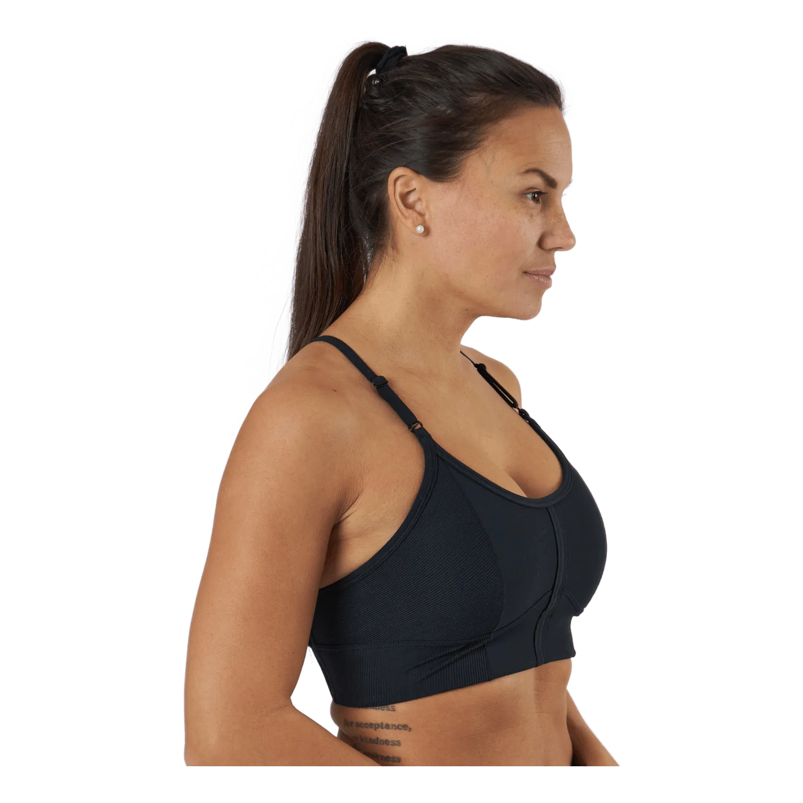 NIKE YOGA DRIFIT INDY WOMEN’S LIGH BLACK/DK SMOKE GREY