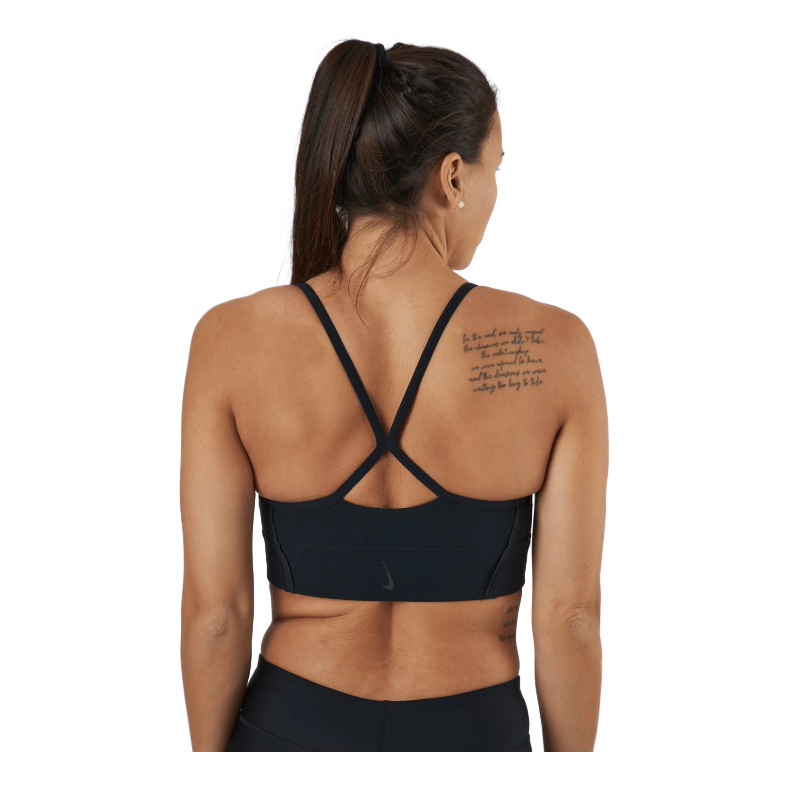 NIKE YOGA DRIFIT INDY WOMEN’S LIGH BLACK/DK SMOKE GREY