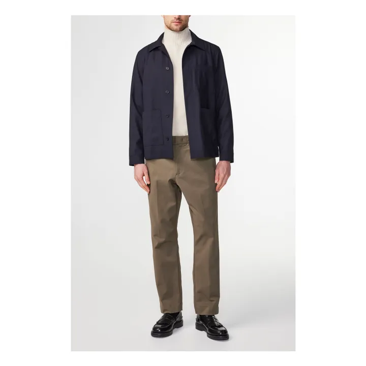 NN.07 Billie 1089 Elastic Pants | Brown Khaki