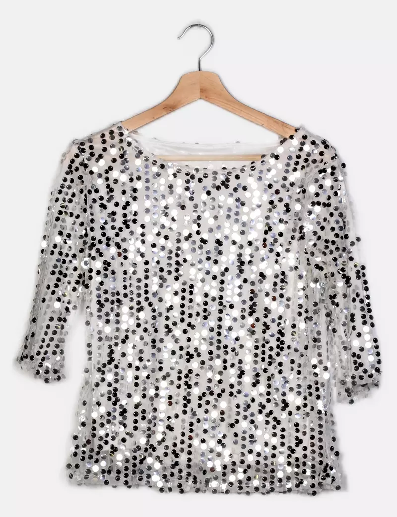 NoName Sequin Blouse