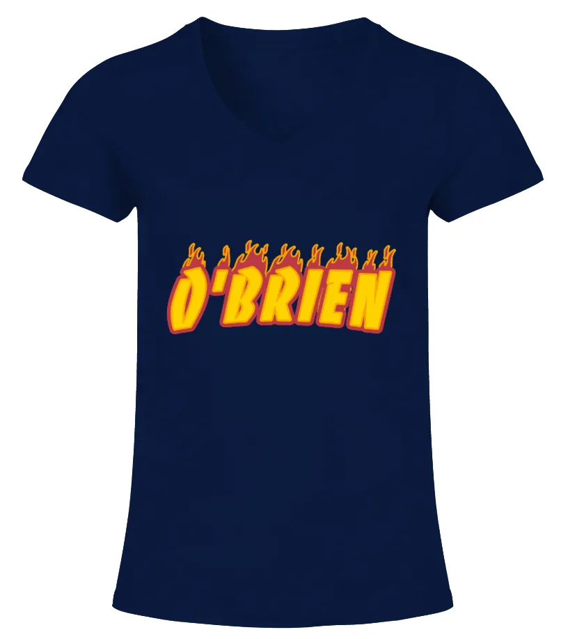 O'Brien 1991 On Fire Limited Edition Camiseta cuello pico Mujer