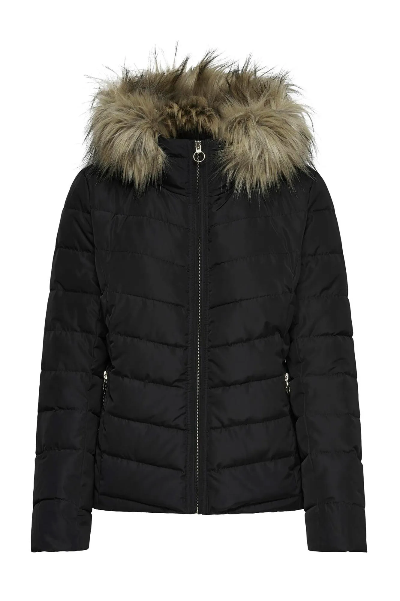 Only Hooded Jacket with Fur