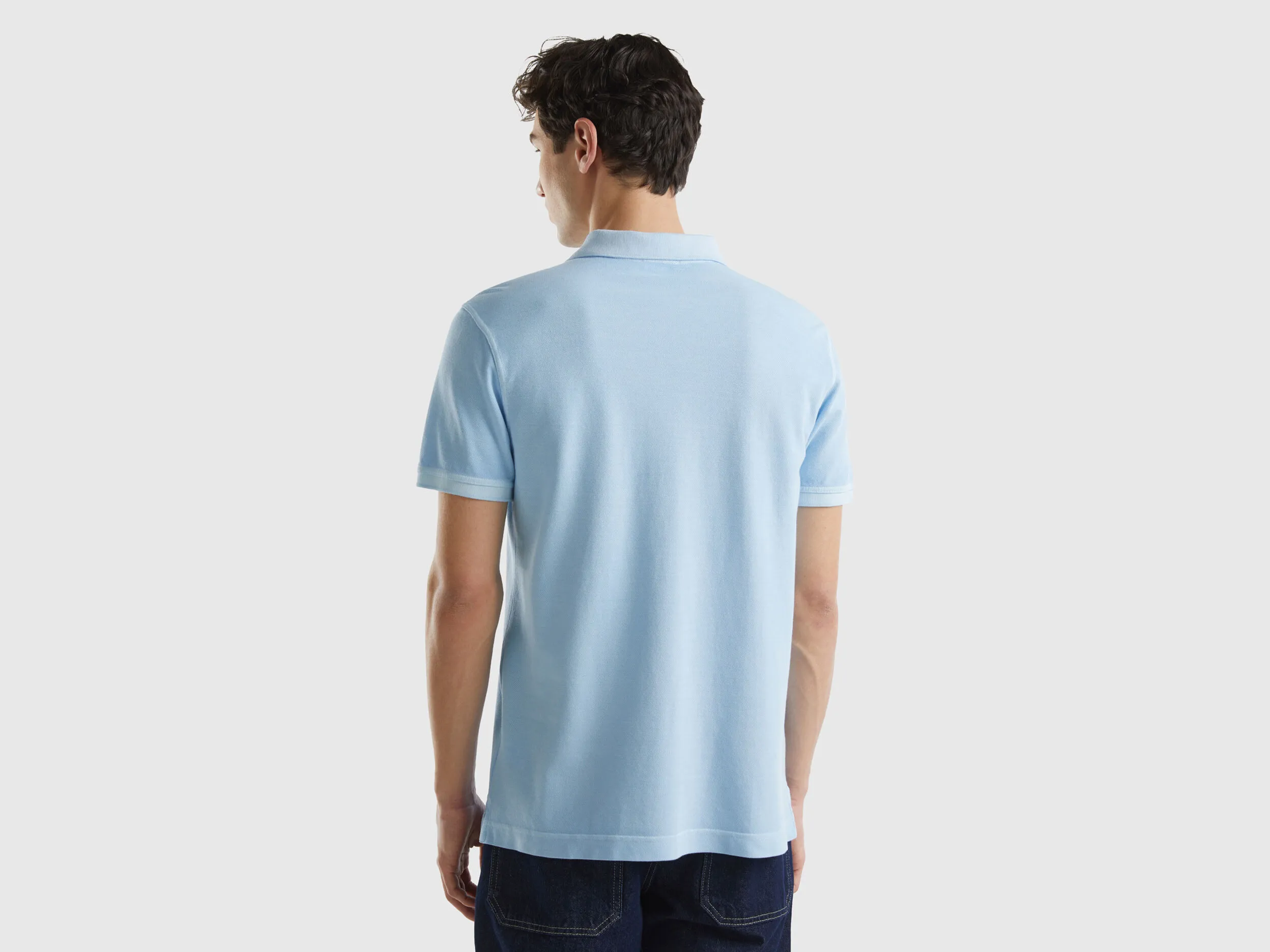 Organic cotton regular fit polo shirt.
