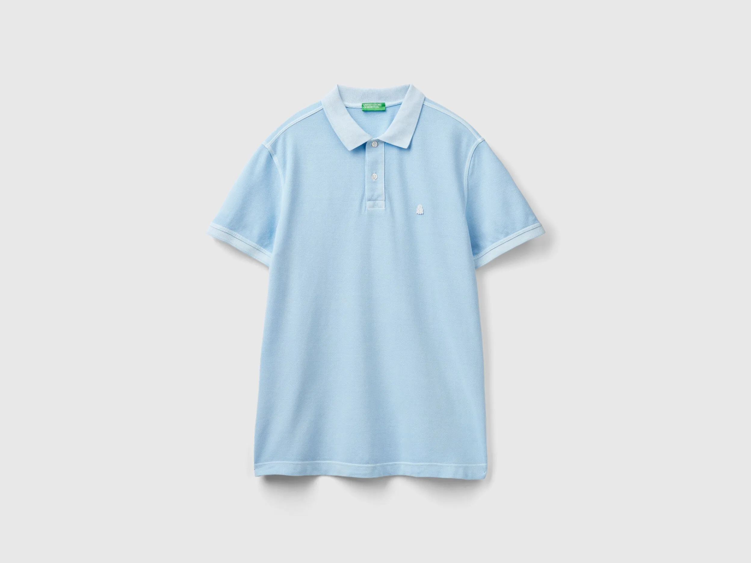 Organic cotton regular fit polo shirt.