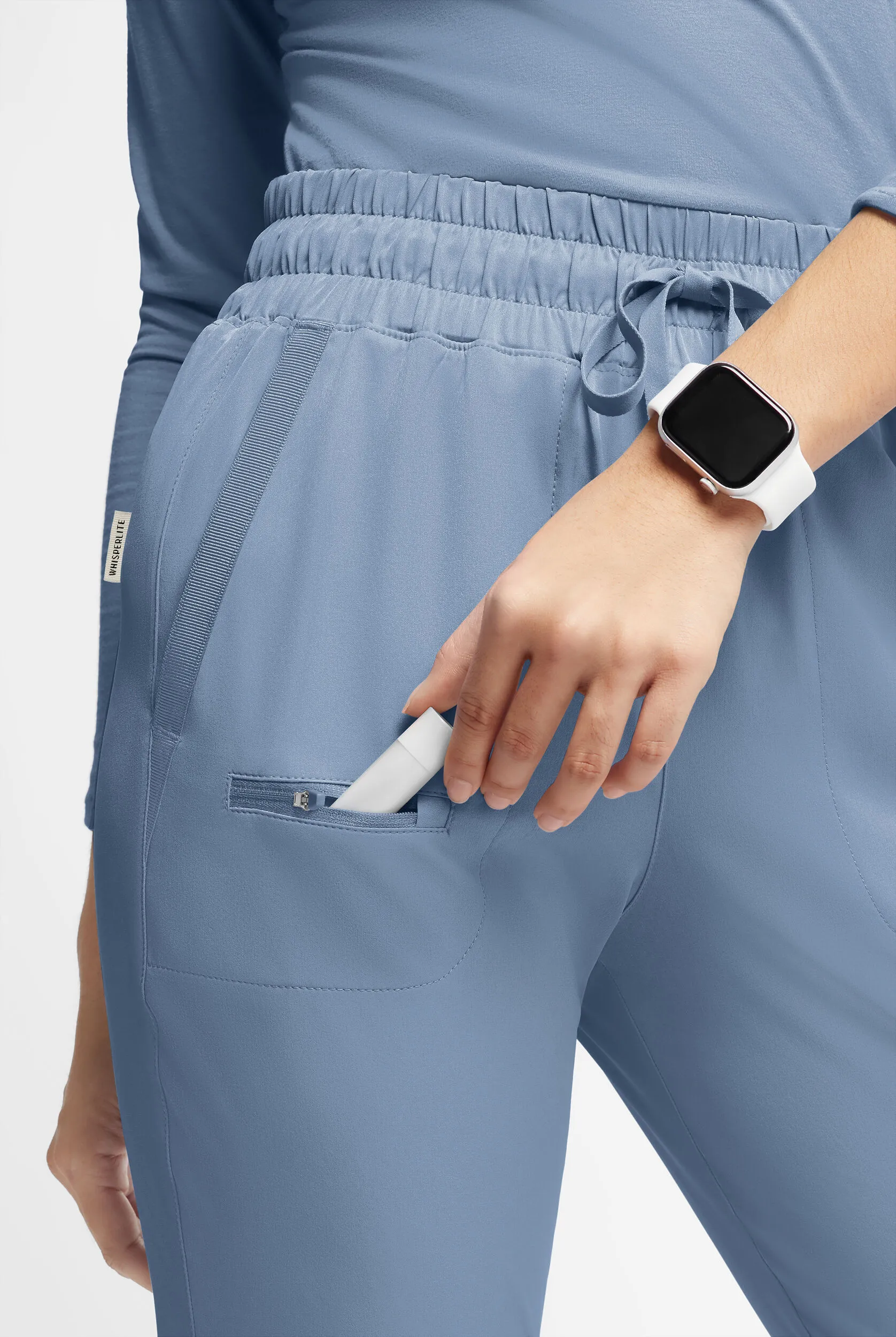 Medical Pants WhisperLite ISLA with Tapered Legs and 5 Pockets for Women