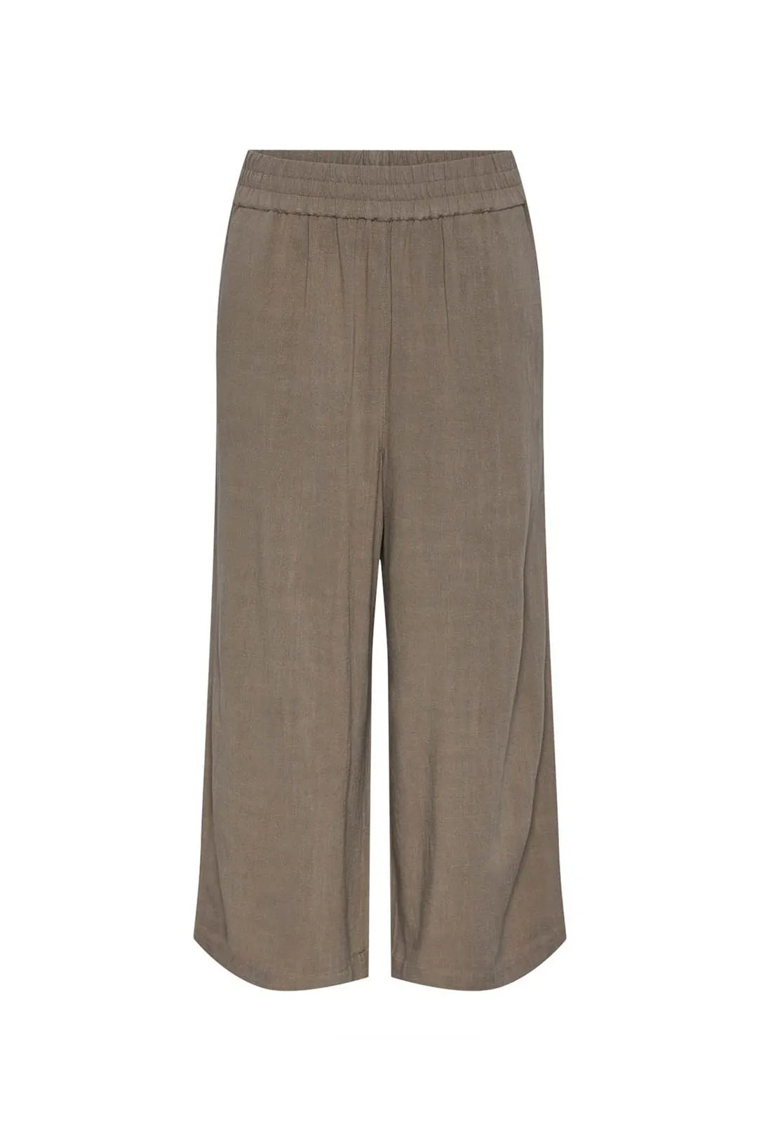PANTALÓN CULOT LINO PCVINSTY TAUPE