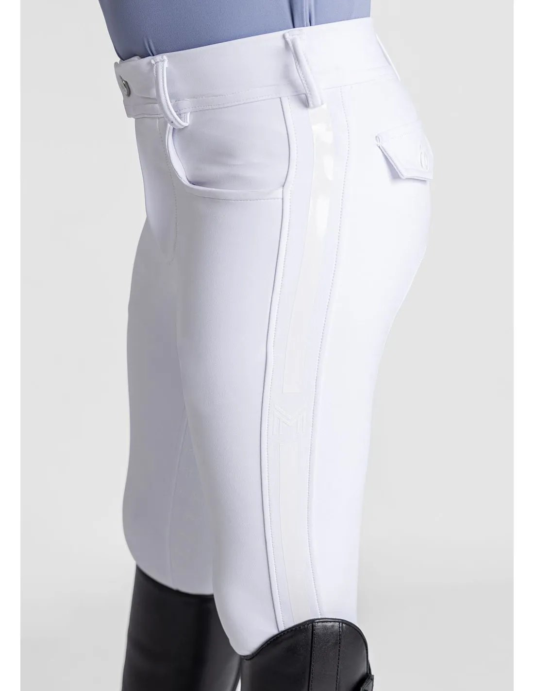 YR Reflection White Girl's Pants