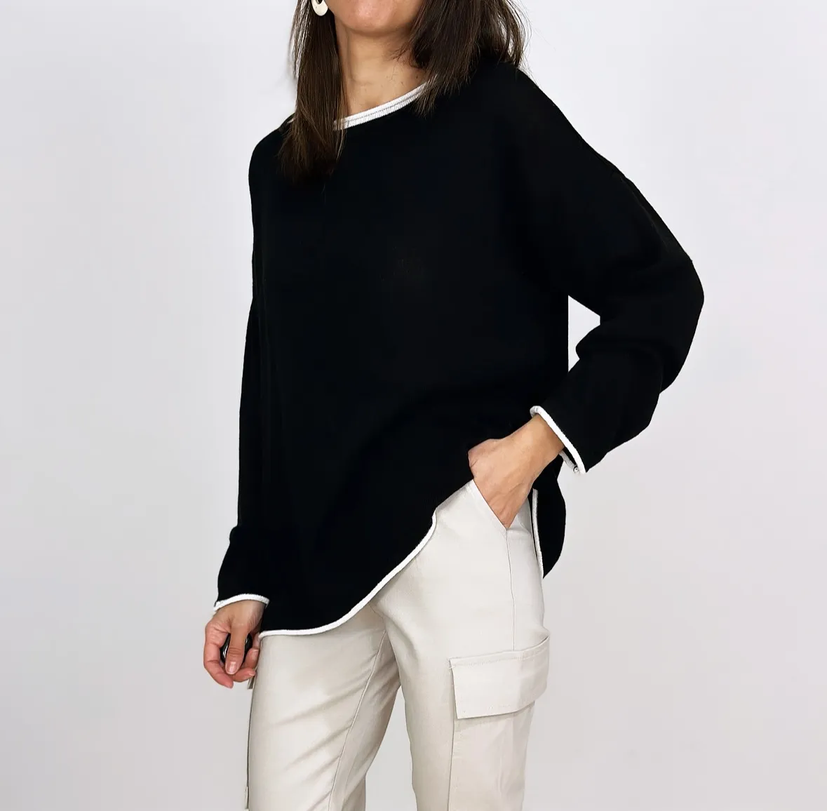 Pantalón Cargo Beige
