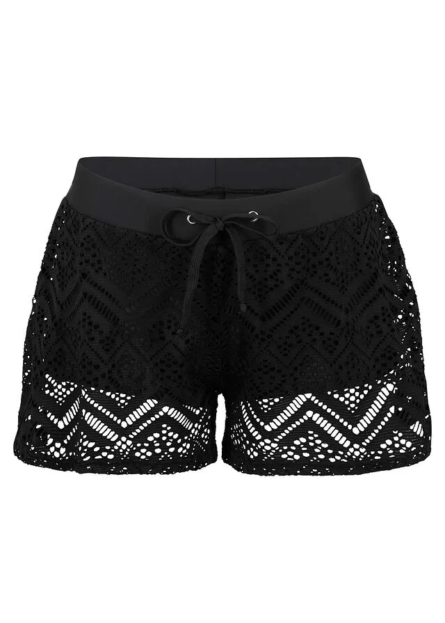 Black Beach Shorts