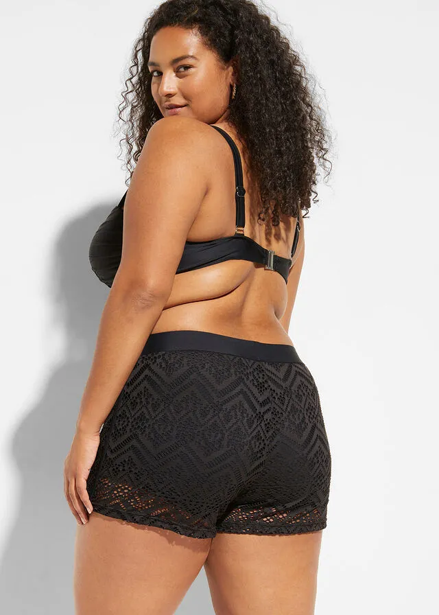 Black Beach Shorts