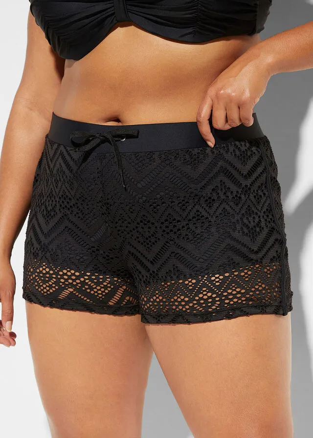 Black Beach Shorts