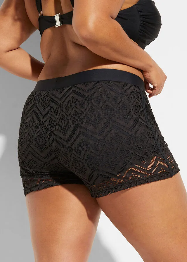 Black Beach Shorts