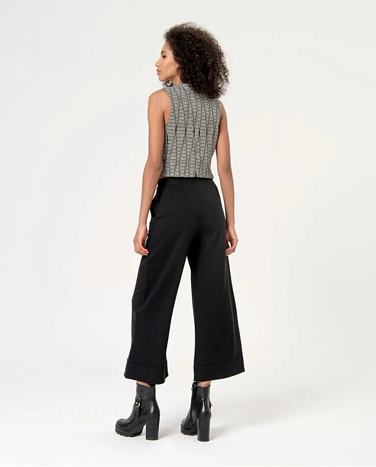 Pantalón Cropped Negro