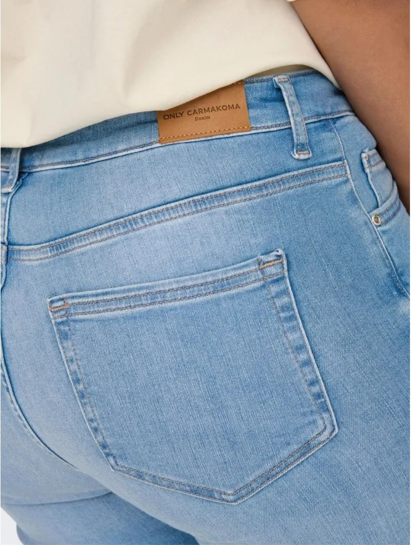 Skinny Jeans with Rips, Only Carmakoma