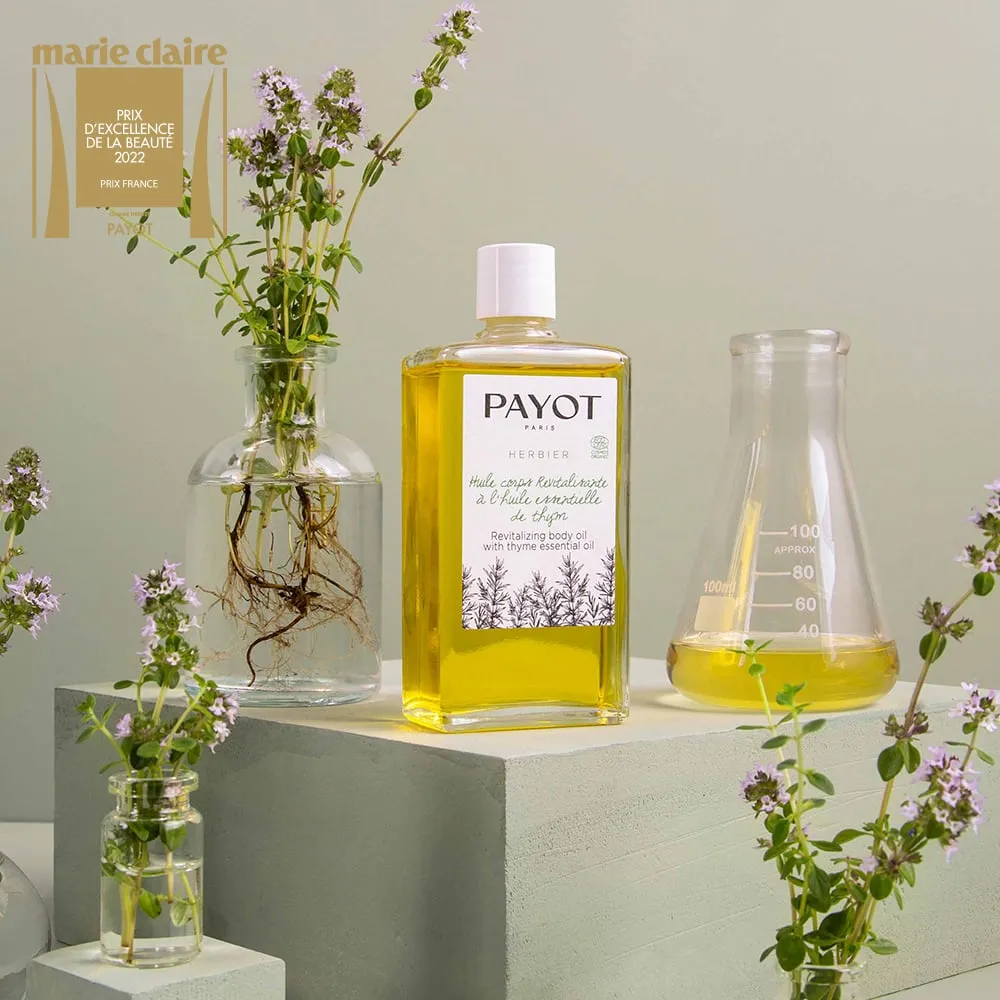 PAYOT REVITALIZING BODY OIL WITH THYME ESSENTIAL OIL