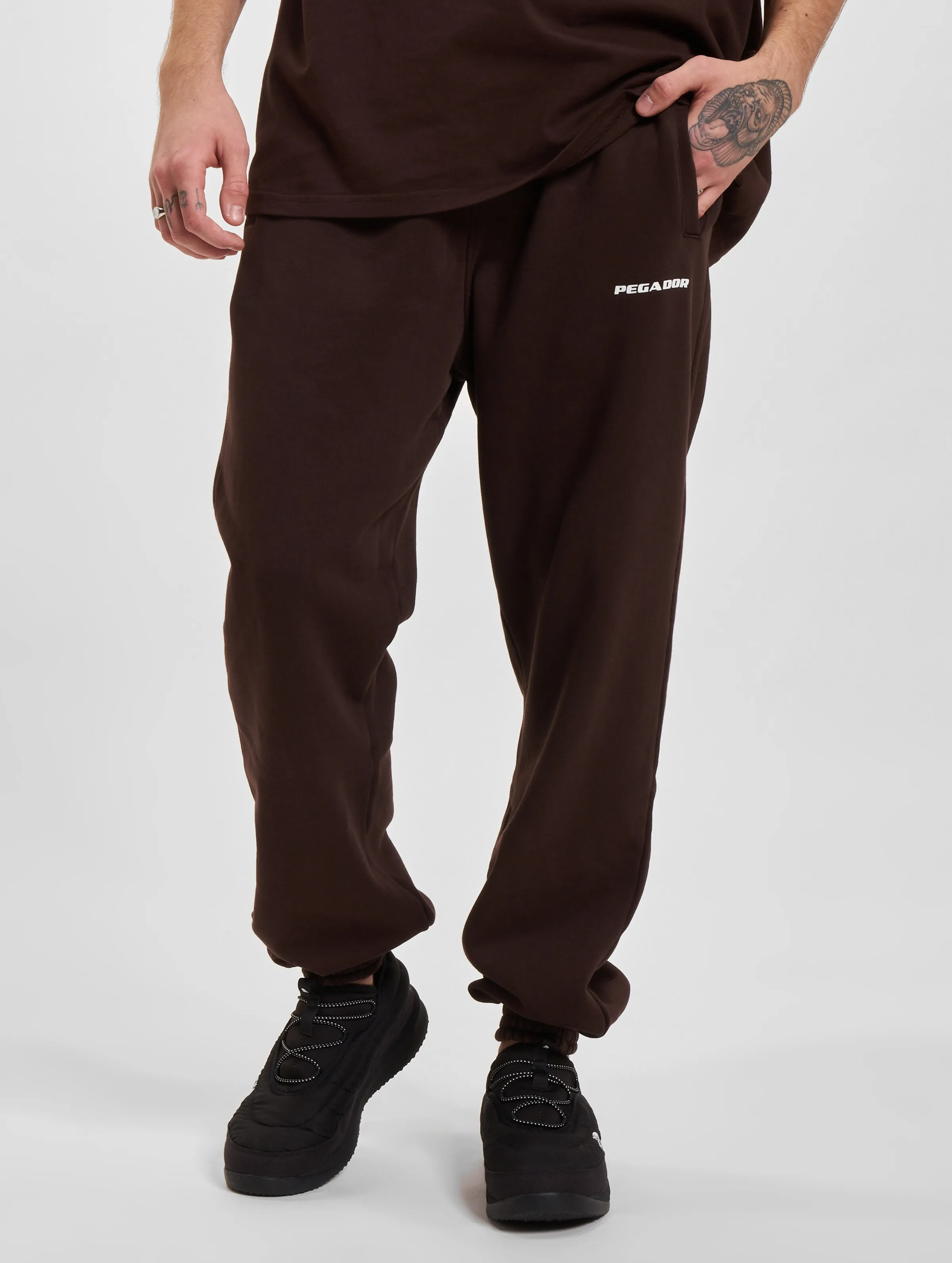 PEGADOR Heavy Jogginghosen Logo