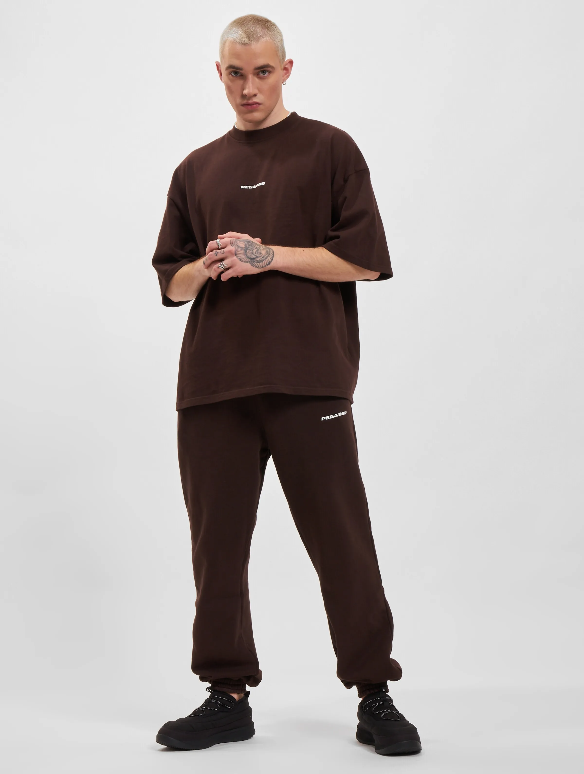 PEGADOR Heavy Jogginghosen Logo