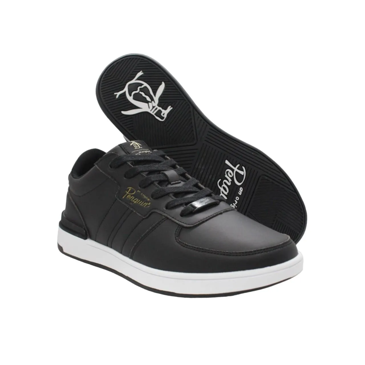 Penguin Men's Bambu Black Shoes