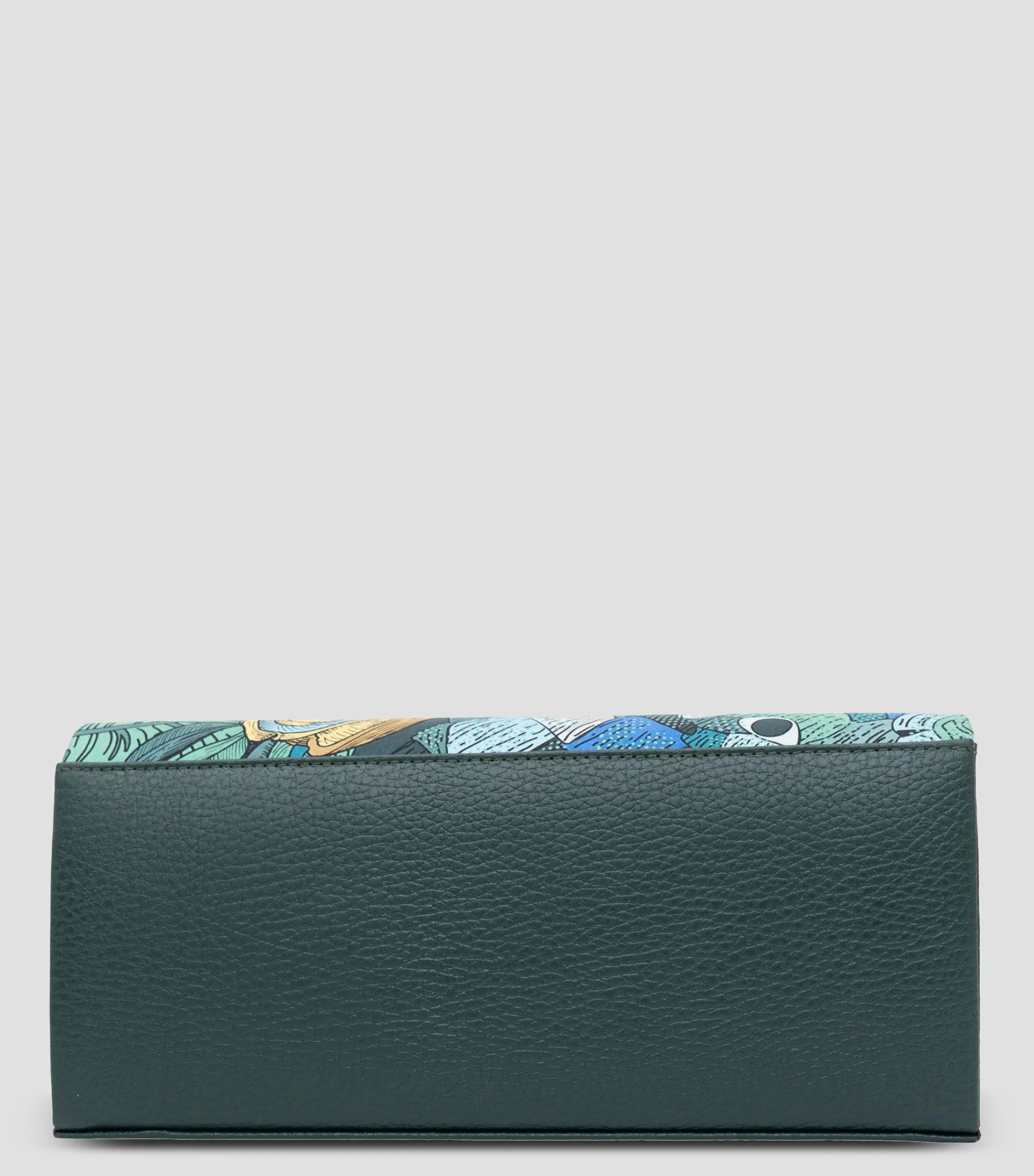 Pineda Covalin Bolso Clutch Akbal Máscara Jade Mujer