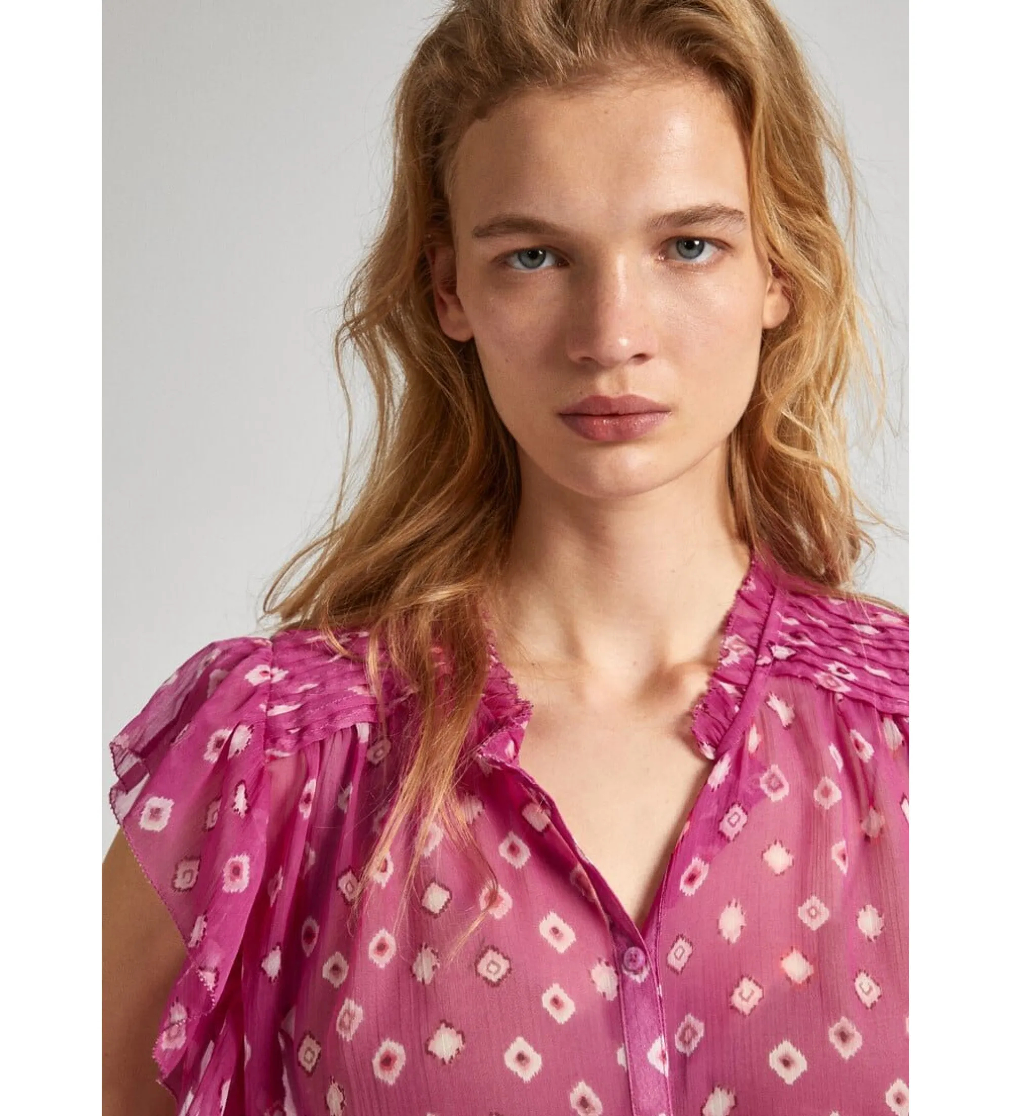 Pink Marley blouse.