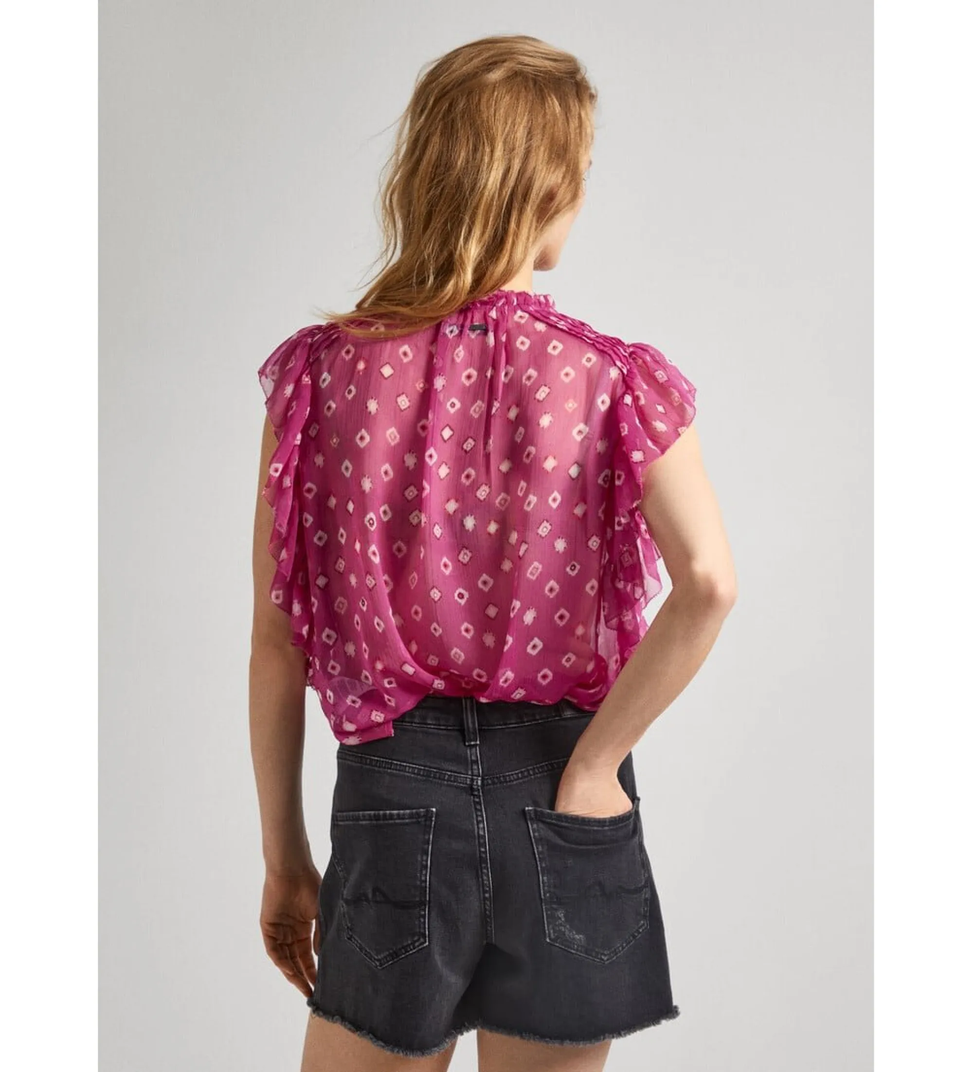 Pink Marley blouse.