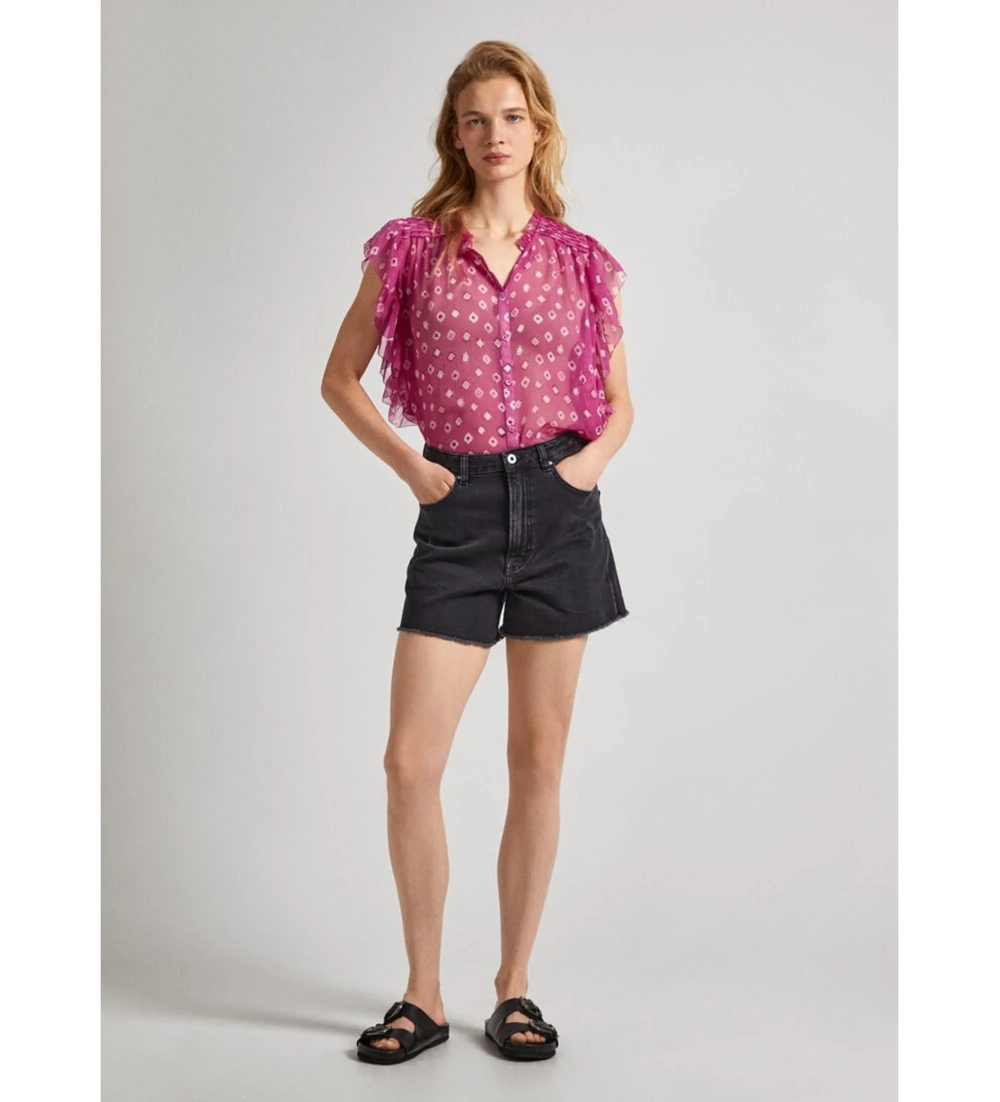 Pink Marley blouse.