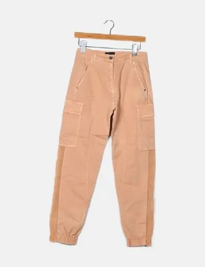 pink TWINSET cargo jeans